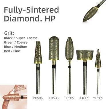 Sintrovaná diamantová fréza Super Coarse Black